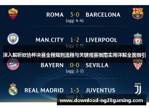 深入解析欧协杯决赛全程规则流程与关键观赛指南实用详解全面指引